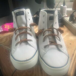 High Top Sperry Sneaks